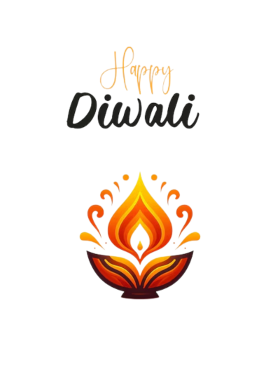 Happy Diwali Candle Art