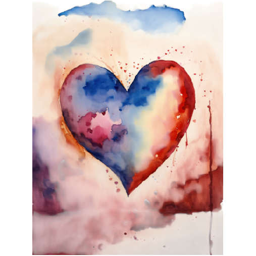 Colourful Heart  Light