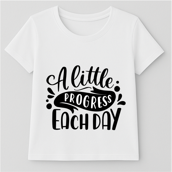 Ladies Premium T shirt - A Little Progress each day