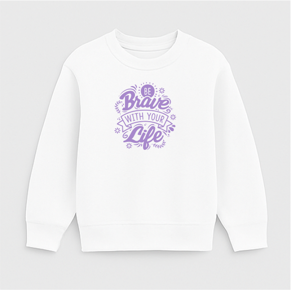 Kids Pullover - Be Brave