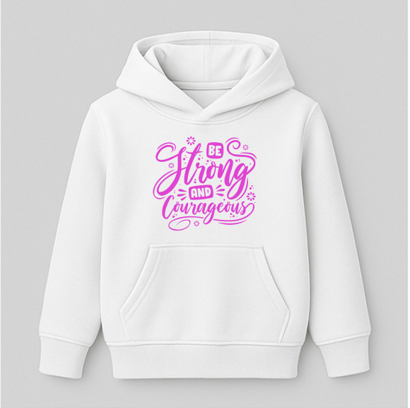 Kid's Hoodie - Be Strong